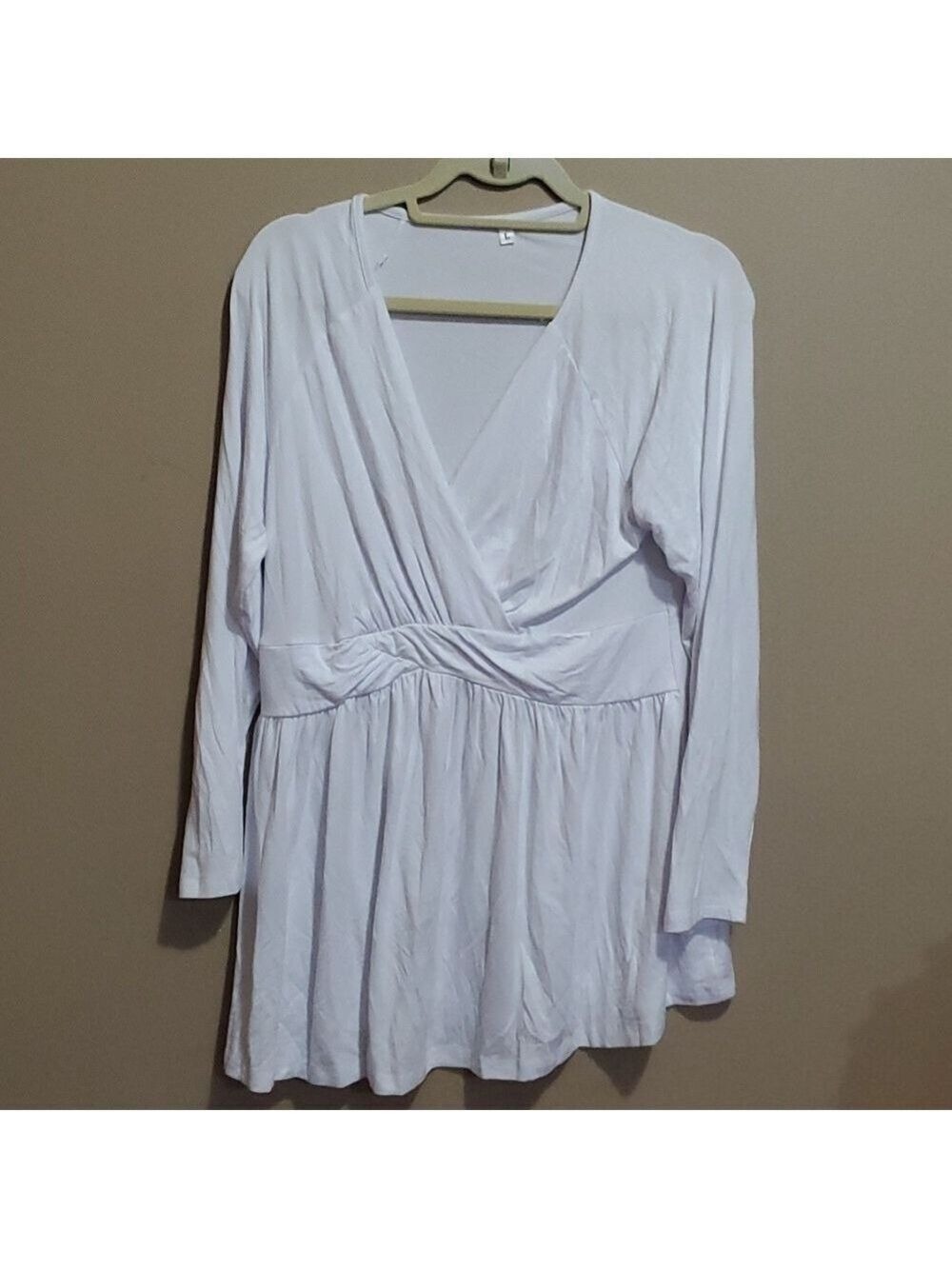 Ladies wrap look top size large